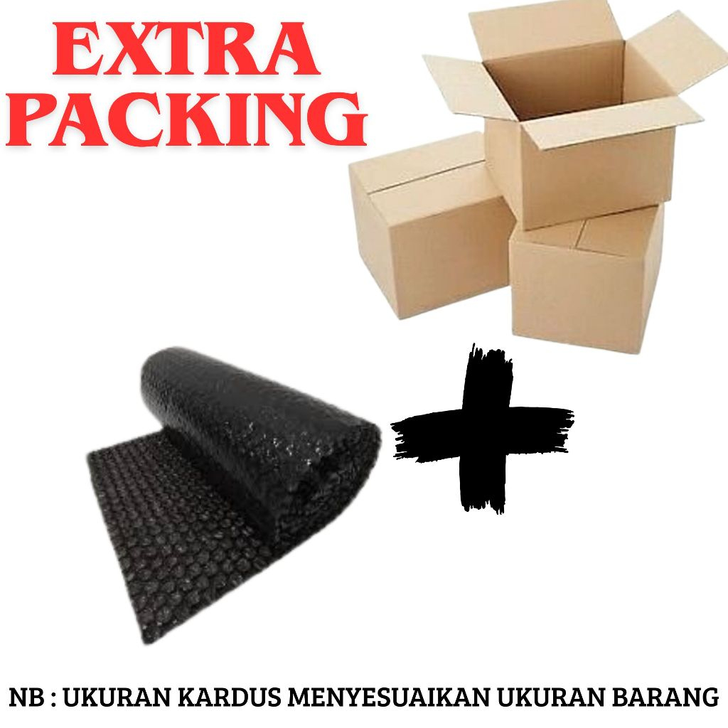 

extra packing pengaman tambahan dus + bublewrap