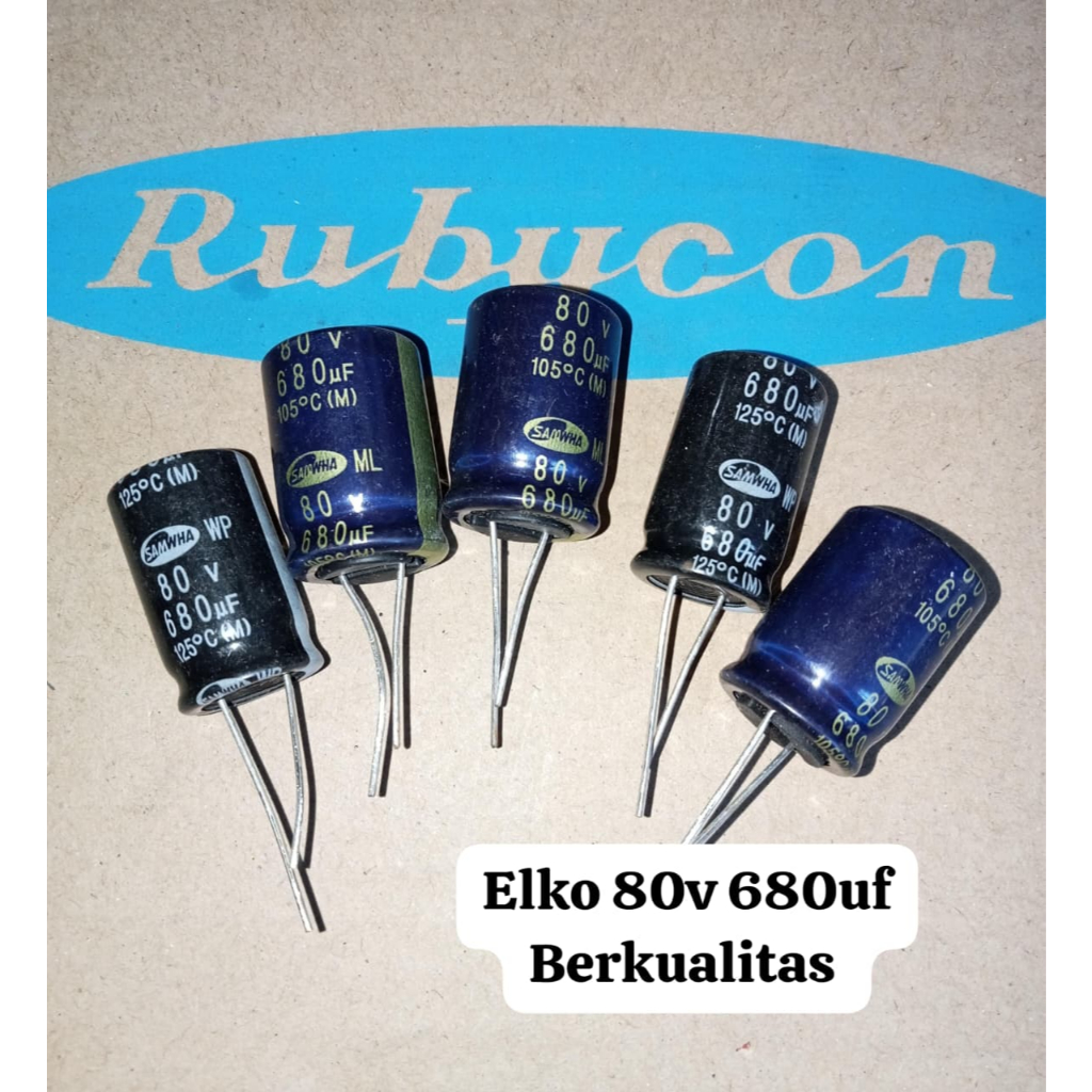 Elko 80v 680uf Berkualitas Original