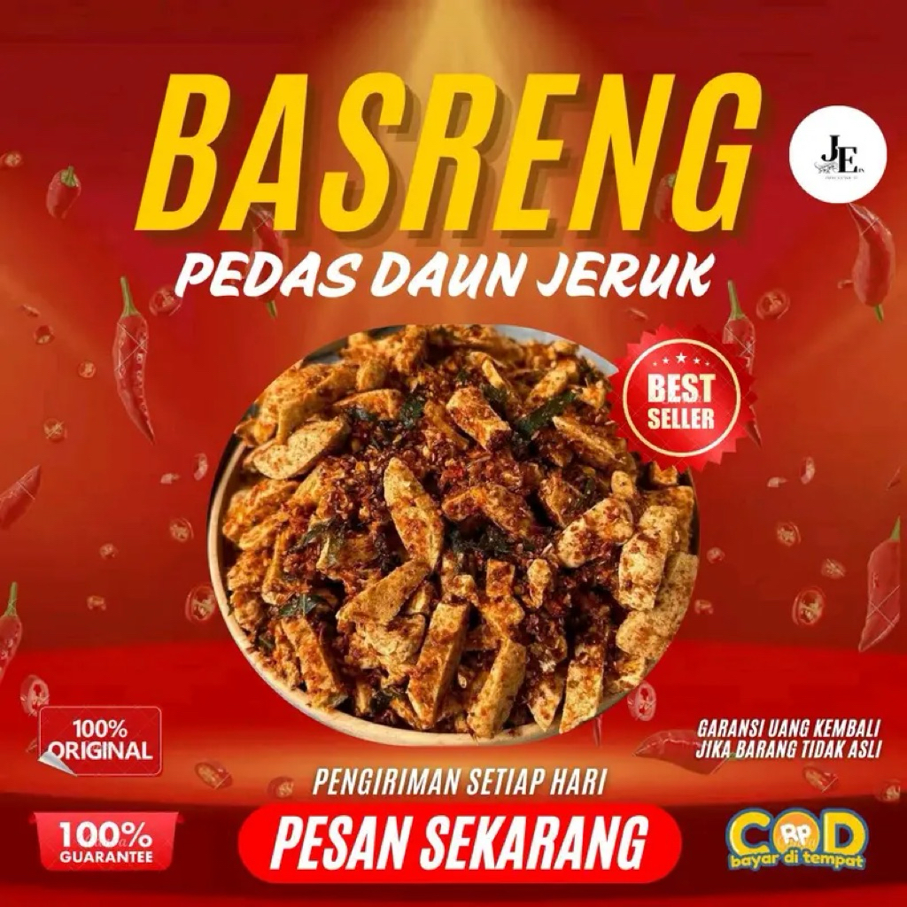 

Basreng pedas daun jeruk