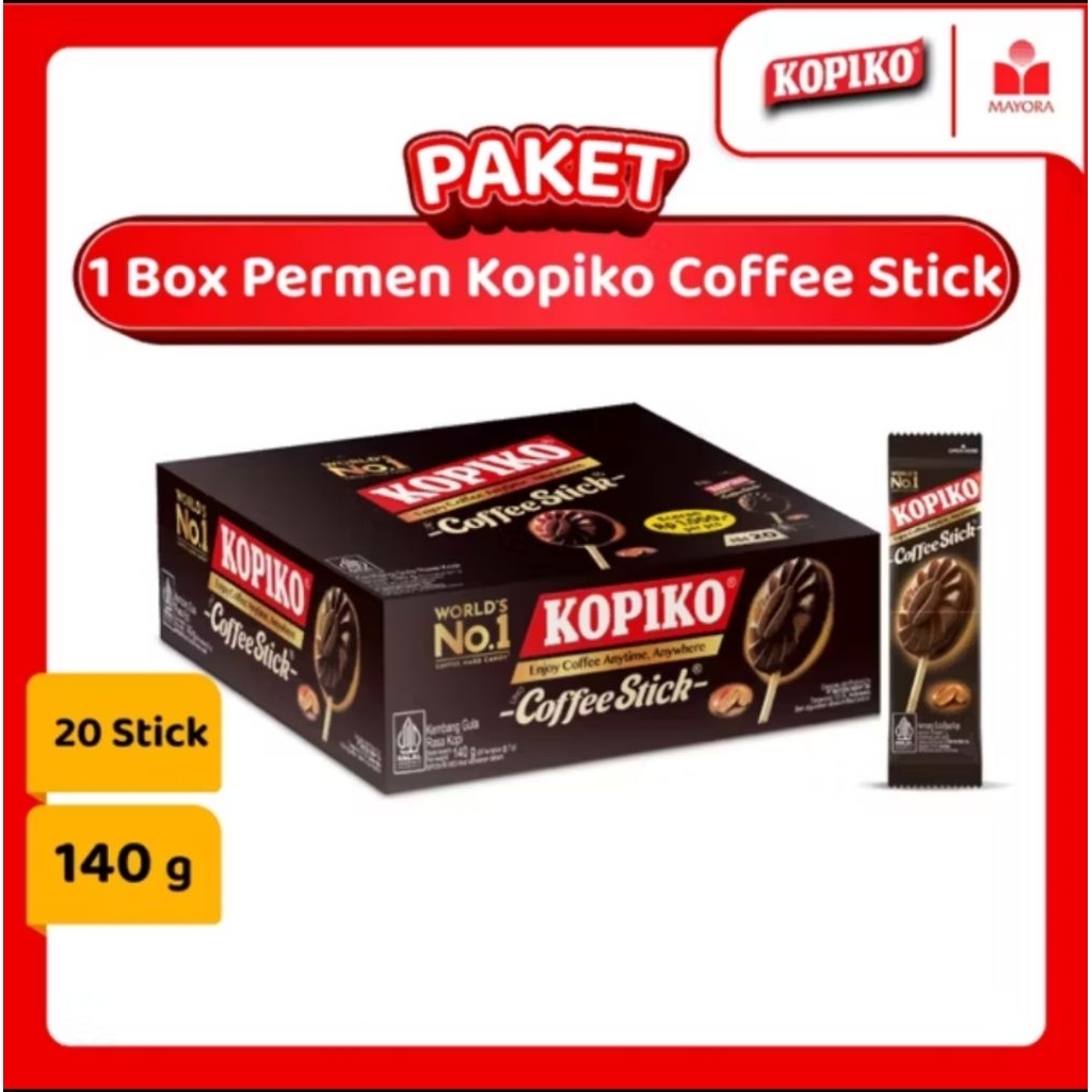 

Paket box Kopiko Stick isi 10