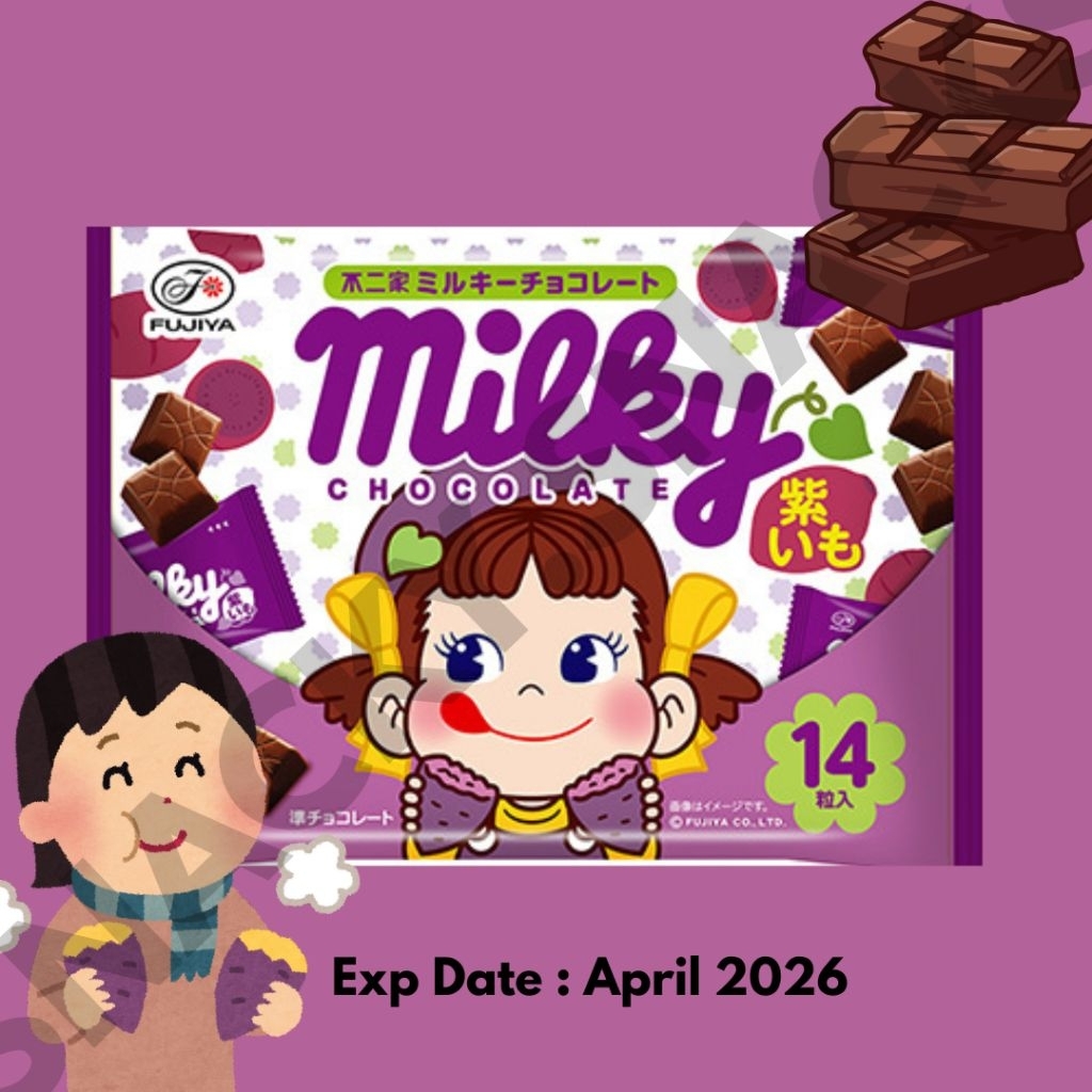 

SNACK JEPANG Fujiya Milky Chocolate Ubi