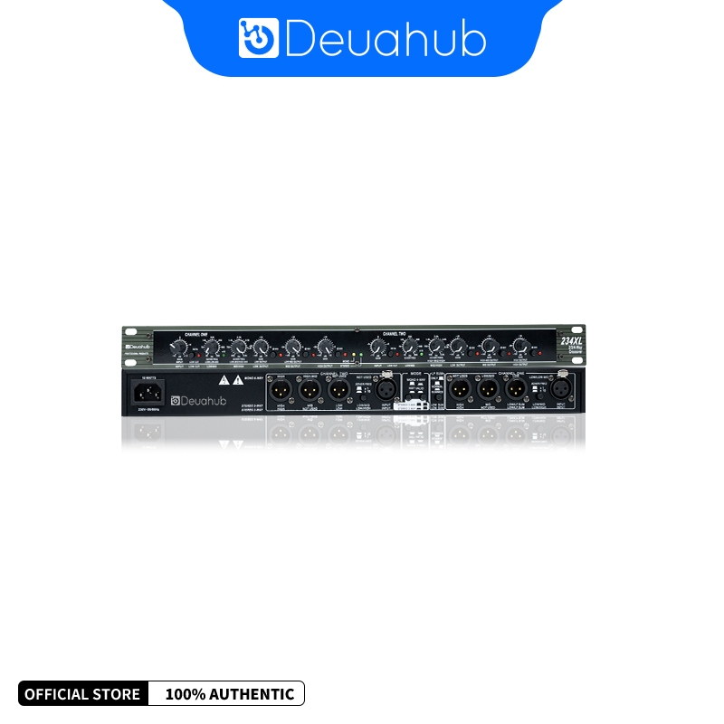 Deuahub Crossover 223XL/234XL Audio Processor 234XL Audio Crossover 2 Way Subwoofer Audio
