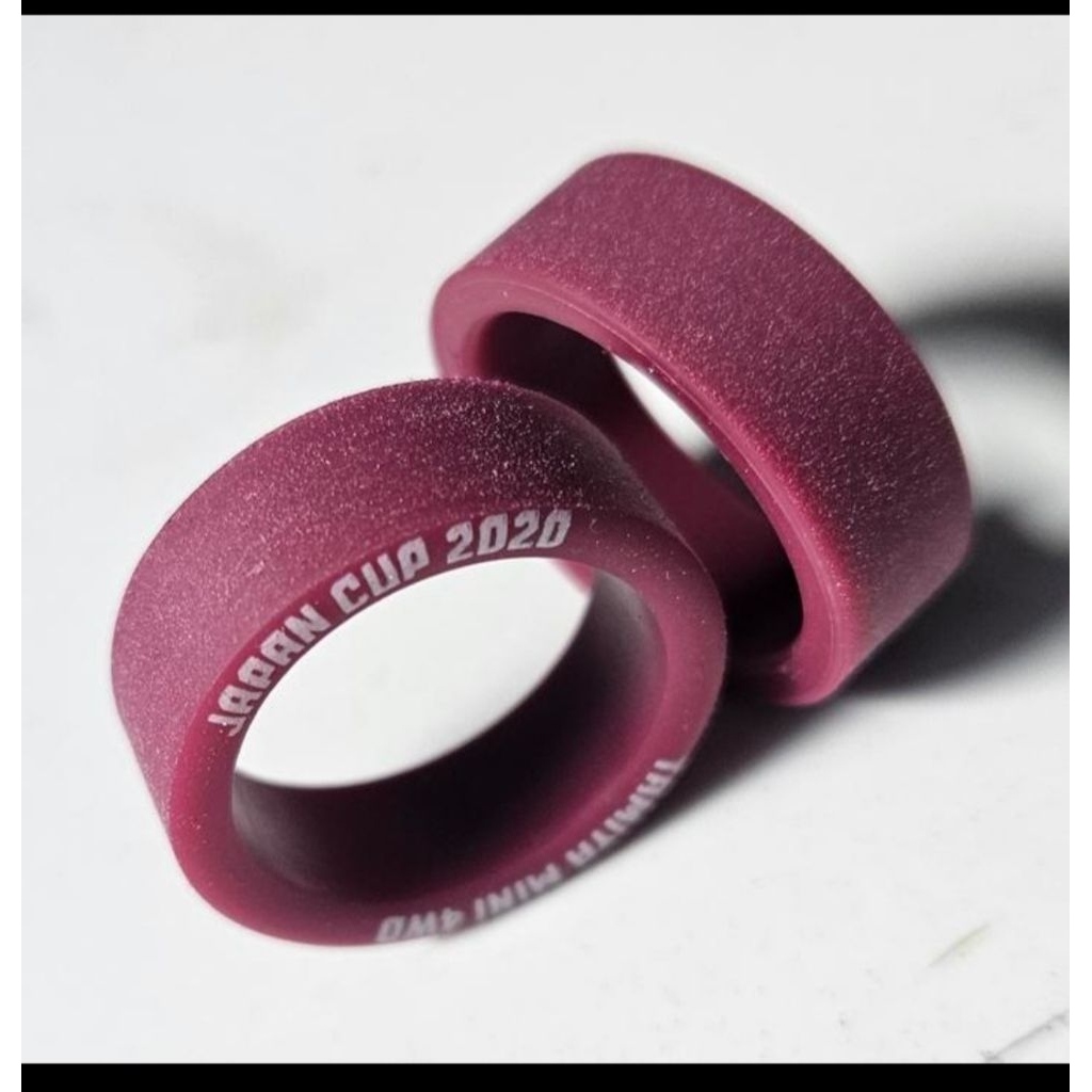 Rep Ban Bubut TAMIYA  Maroon Medium 2pcs