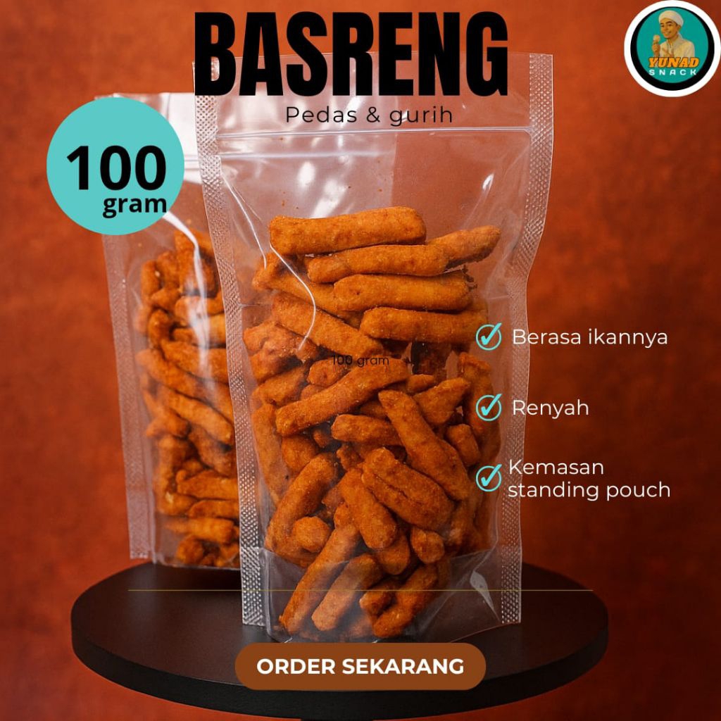 

BASRENG PEDAS GURIH 100 GRAM