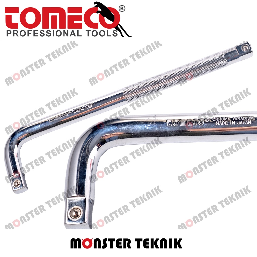3/8" Gagang Sock L 10" Gagang Sok Tomeco Offset Handle Square 3/8"