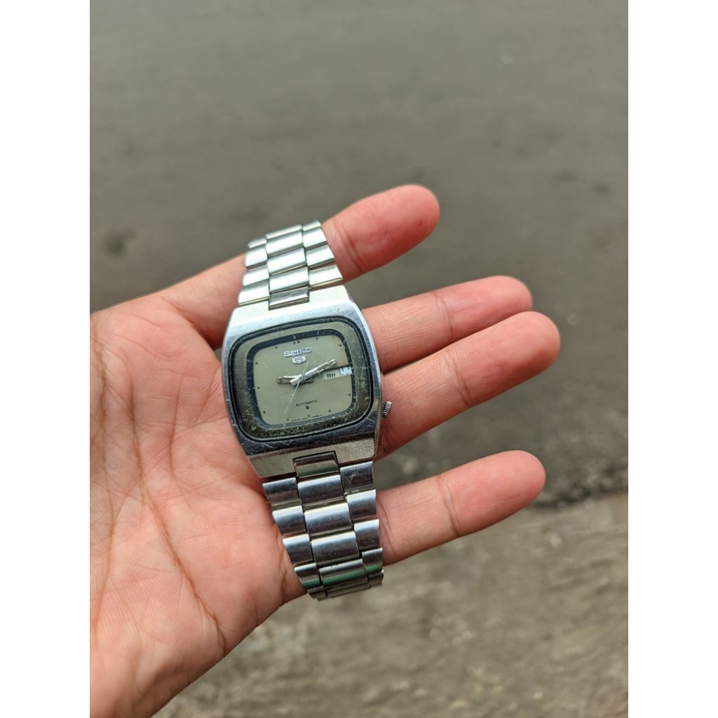 jam Seiko automatic tv shape mesin 6309
