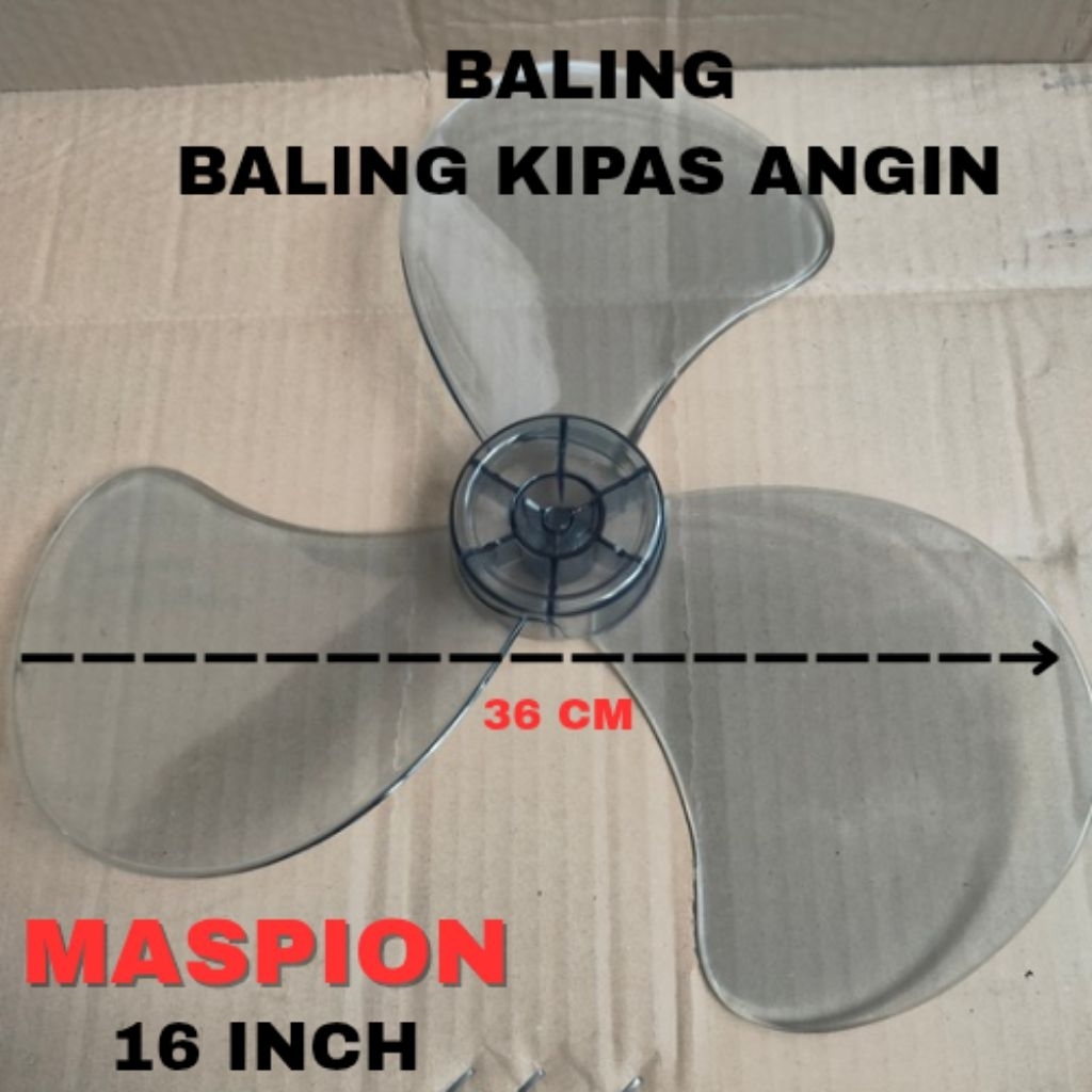 BALING-BALING KIPAS ANGIN MASPION 16INCH