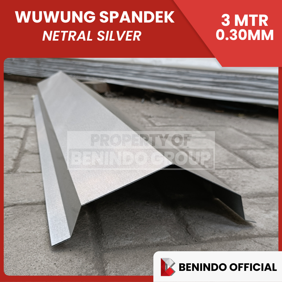 WUWUNG NOK SPANDEK GALVALUM NETRAL SILVER 3mtr L=30