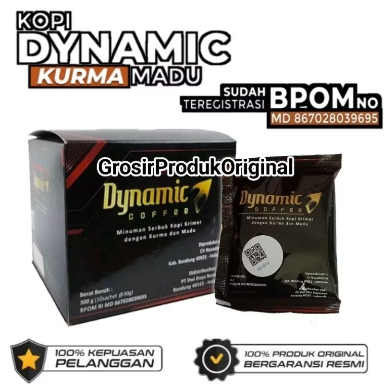 

Kopi Dynamic Original 10 sachet (Privasi Aman)