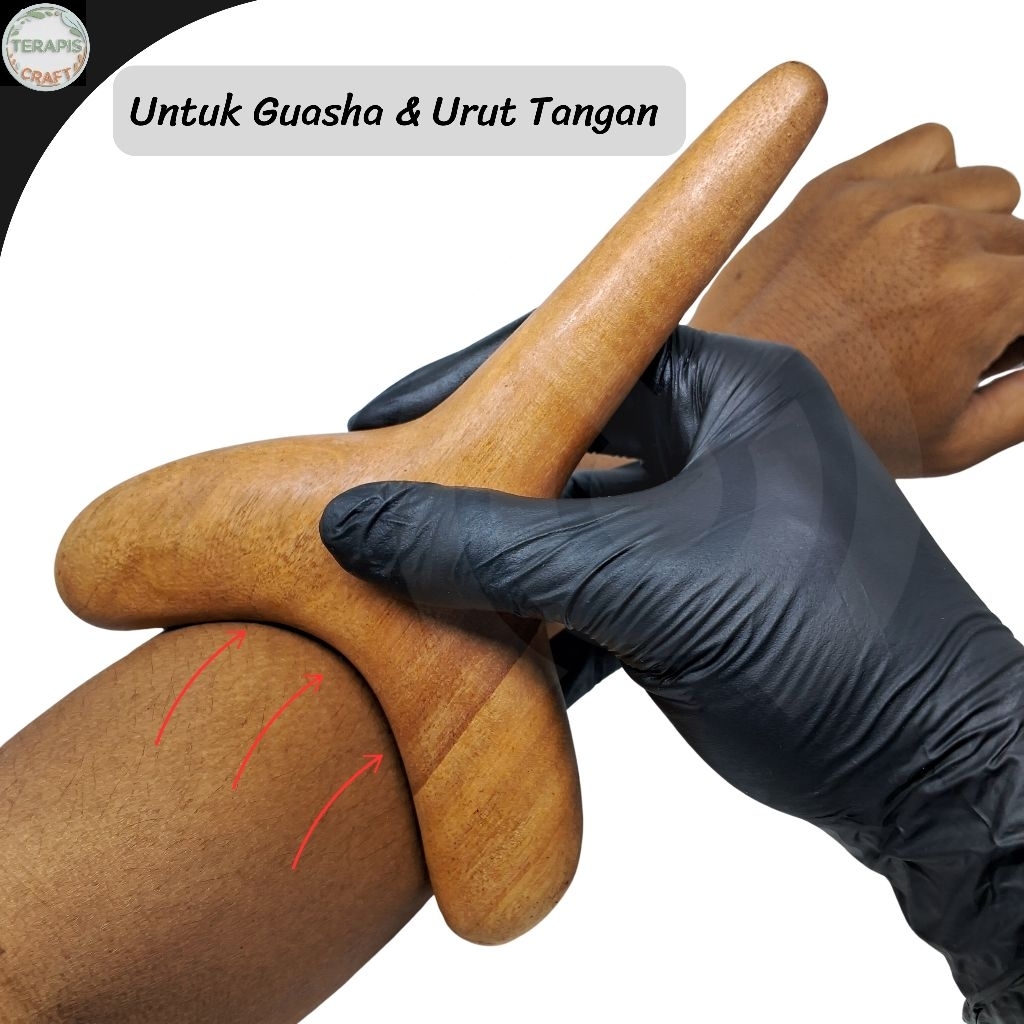 Alat Terapi Pijat Refleksi Dan totok punggung model Pinokio dari kayu Bidara asli