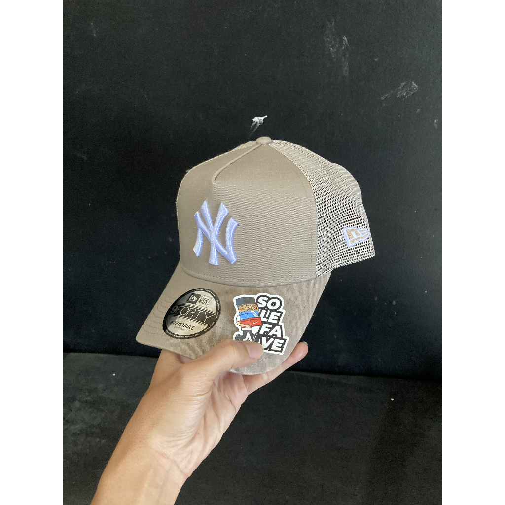 TOPI NE 940AF TRUCKER x MLB NY YANKEES BROWN ORIGINAL NO BOX