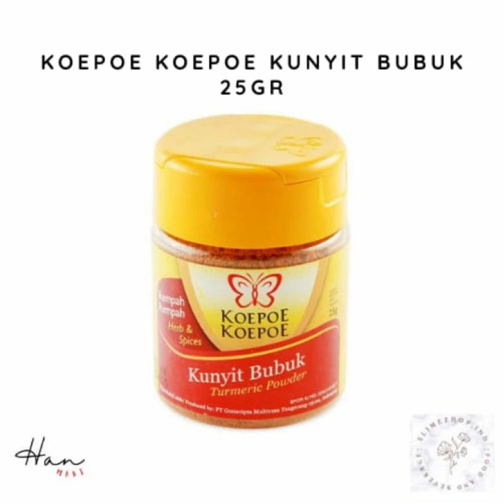 

KOEPOE-KOEPOE KUNYIT BUBUK 25gr
