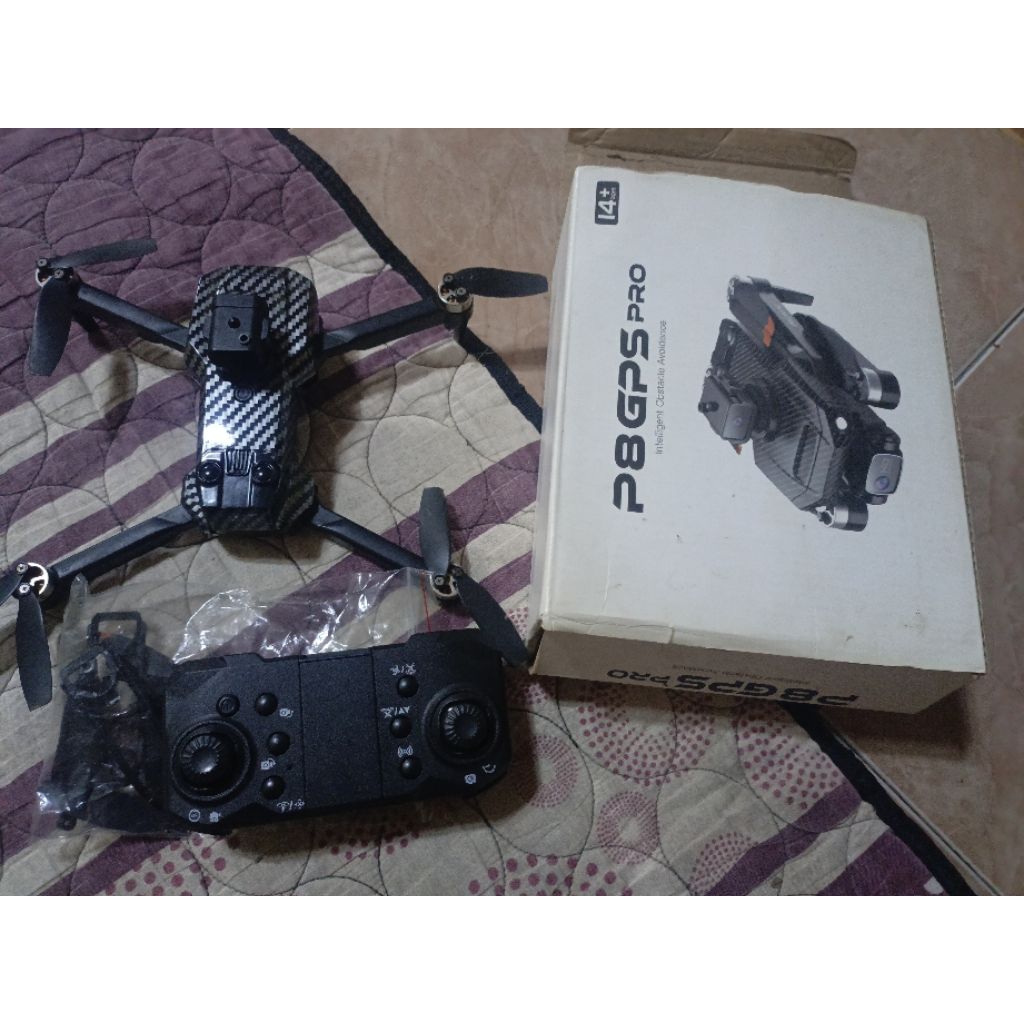 Drone P8 Gps pro Barang bekas pakai kurleb 1bulan Beli baru 700rban BACA Deskripsi sebelum membeli