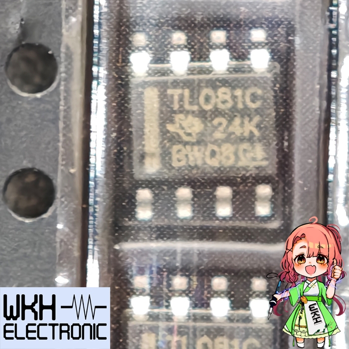 TL081C IC SMD SOIC-8 JFET-Input Op-Amp TL081 C TL 081C General purpose JFET single operational ampli