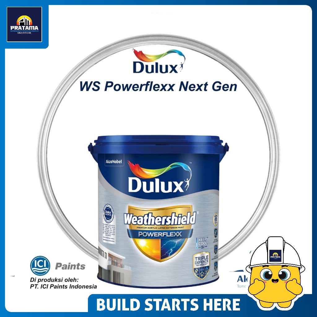 DULUX - CAT TEMBOK WEATHERSHIELD POWERFLEXX