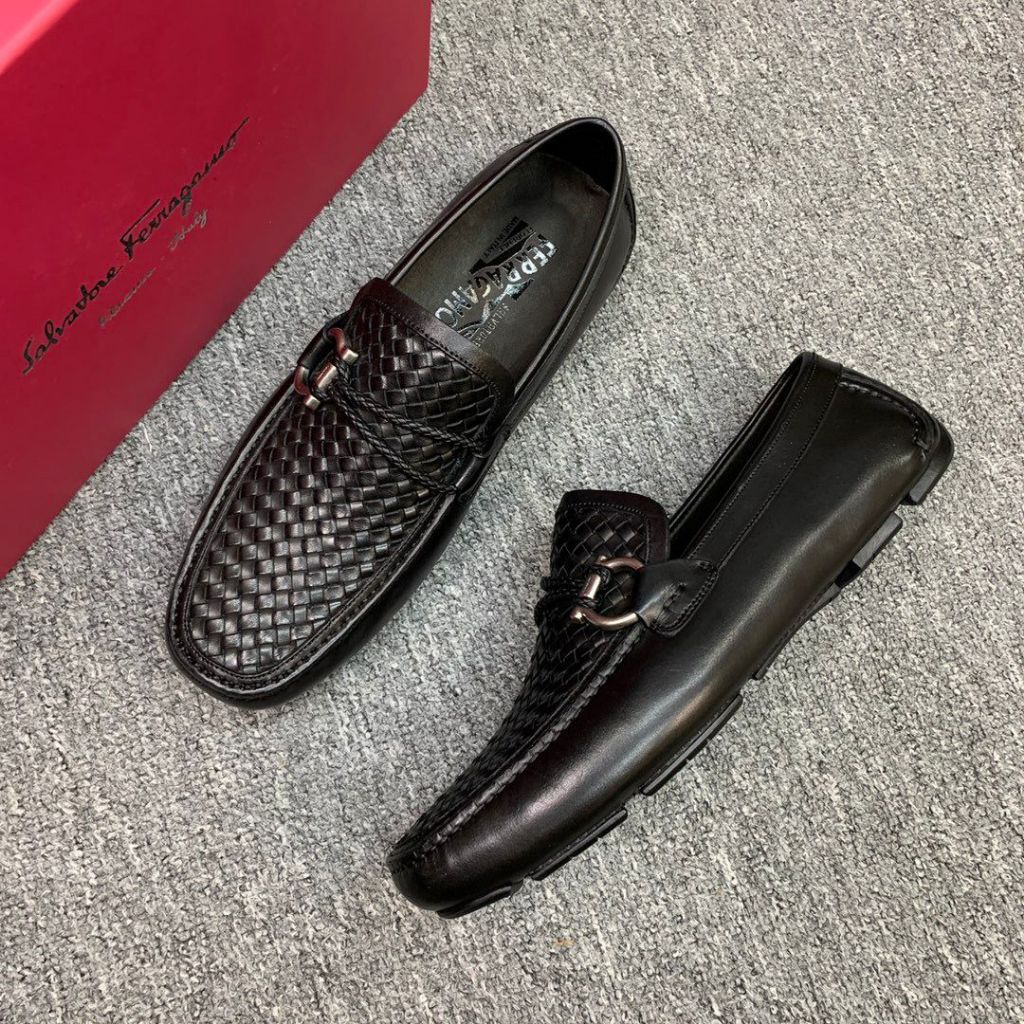 SEPATU LOAFER PRIA IMPORT SEPATU CACUAL LEATHER FR7088 MIRROR