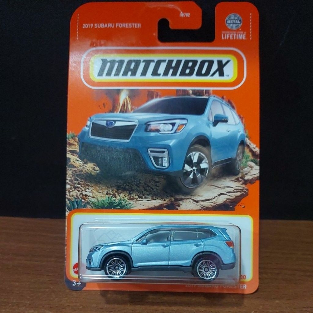 MATCHBOX 2019 SUBARU FORESTER SILVER MATCHBOX