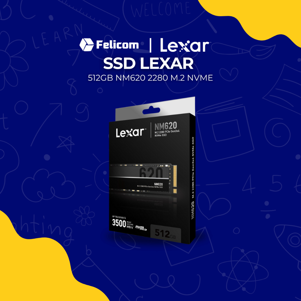 SSD LEXAR 512GB NM620 2280 M.2 NVME