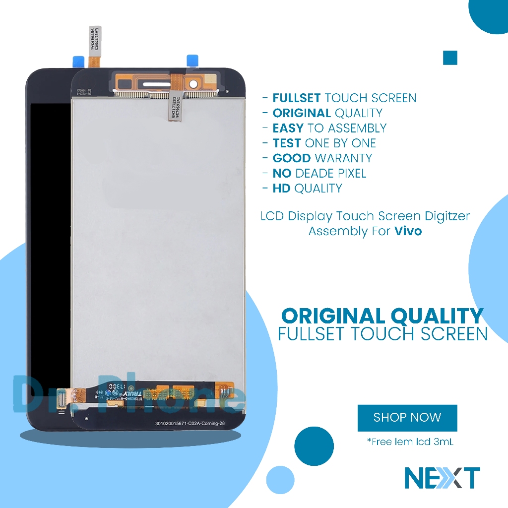 LCD Vivo Y65 / LCD Vivo Y66 - Fullset Touchscreen