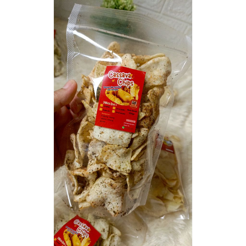 

Cassava chips by dapur Ibu