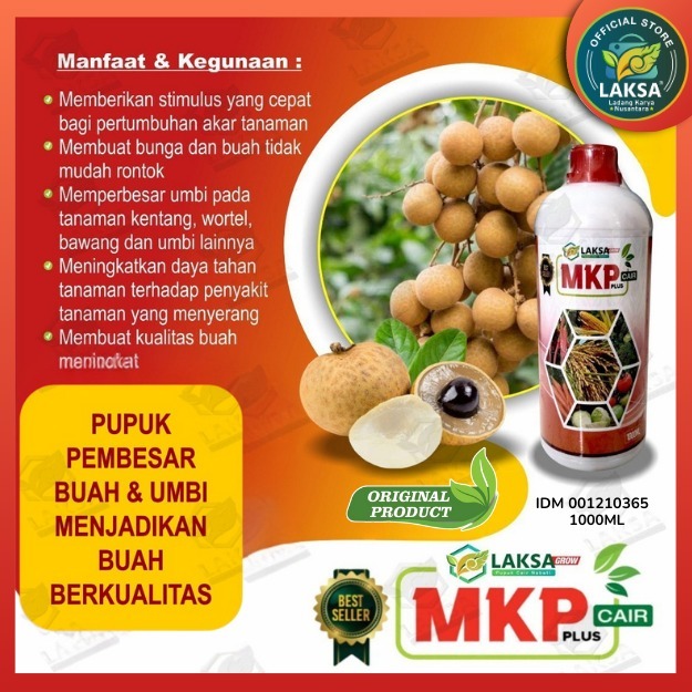 Pupuk perangsang pembuahan MKP Plus 1000ml