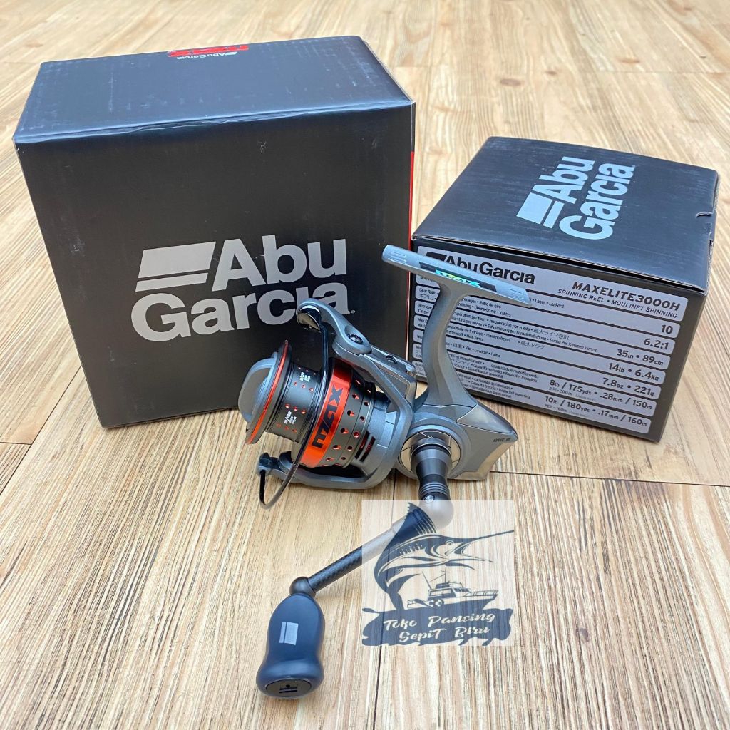 REEL PANCING ABU GARCIA ELITE MAX 2500H 3000H 4000H 6000H NEW | REEL SPINNING | REEL GALATAMA  | REE