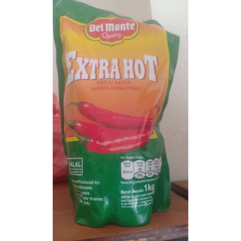 

Delmonte sambal esktra pedas 1 kg