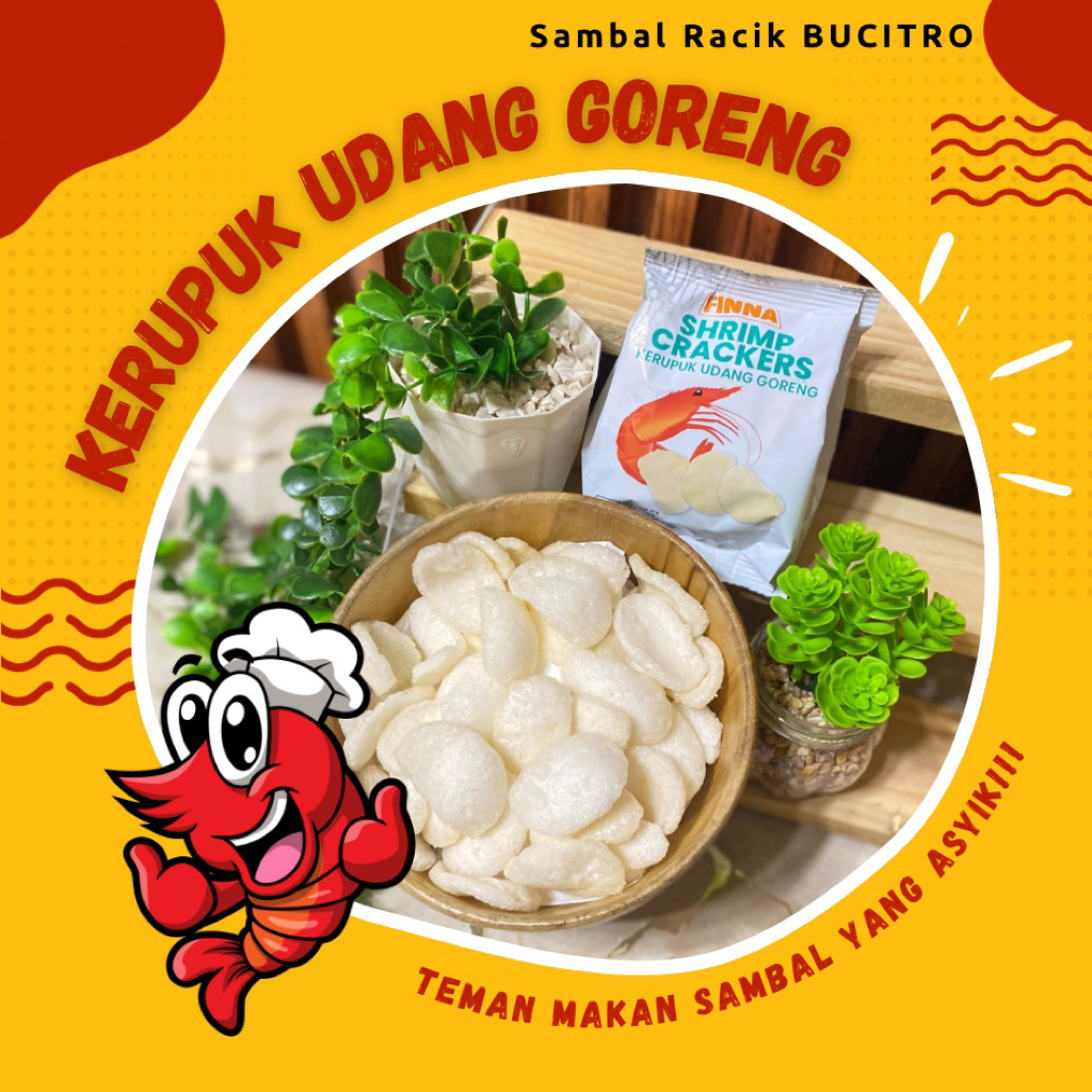 

Kerupuk Udang Finna 10gr