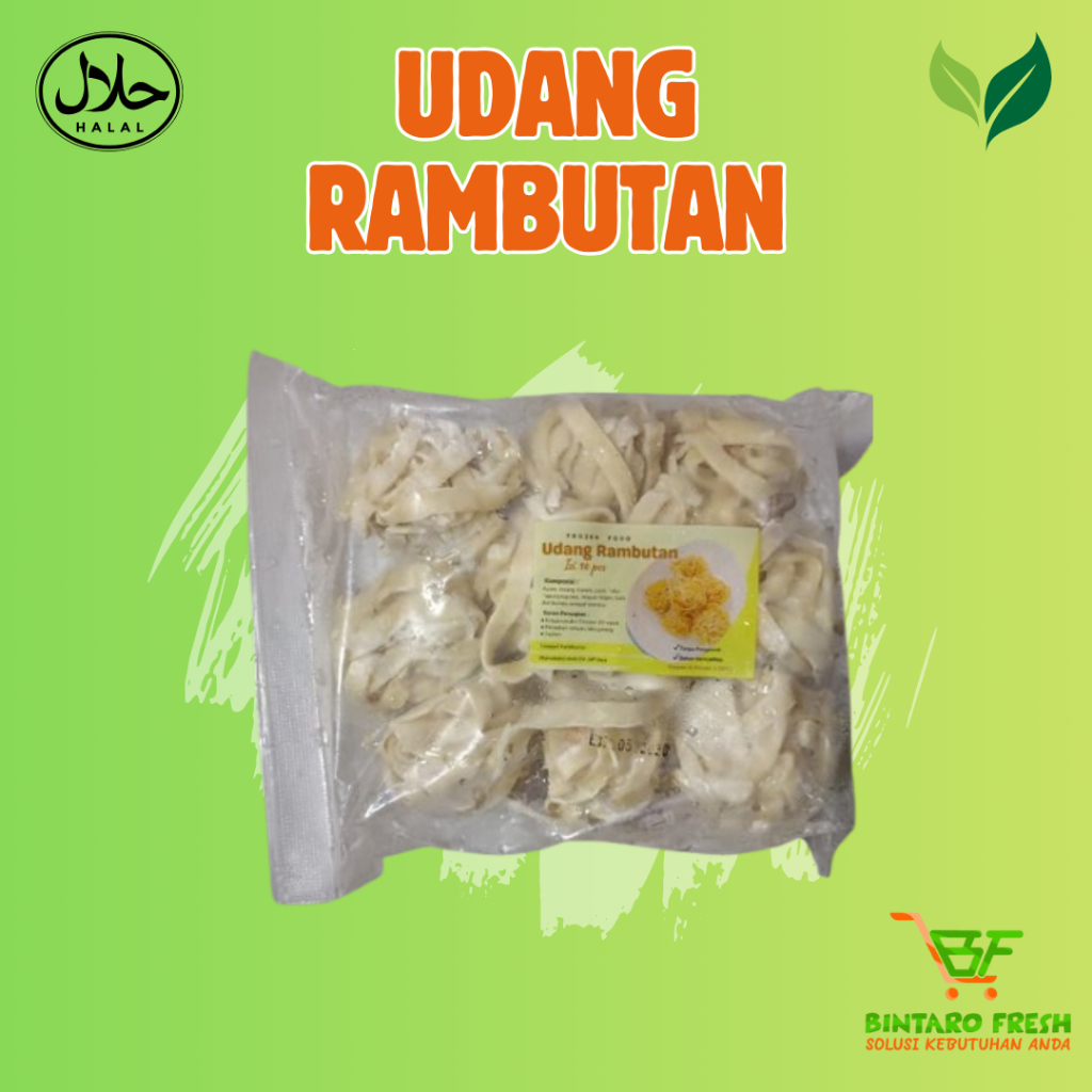

Udang rambutan frozen isi 10/ Udang rambutan ala gacoan/ Udang rambutan beku