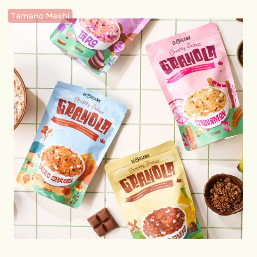 

ROASTED GRANOLA SATLED CARAMEL /CHOCOLATE BANANA/TARO/CINNAMON