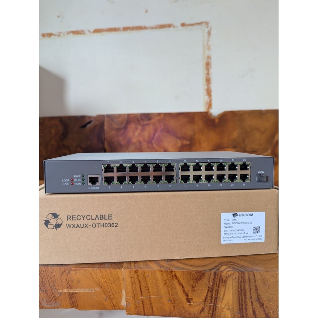BDCOM 24 PORT EPON ONU MODEL:P2000-24B
