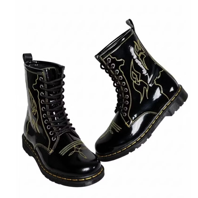HARVEY - Sepatu Docmart Leather Kings 10Hole Pria