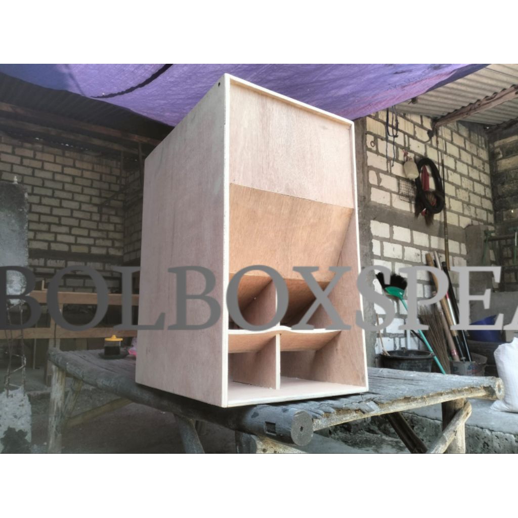 Box Speaker Subpali 10 inch Bahan Triplek 15mm

