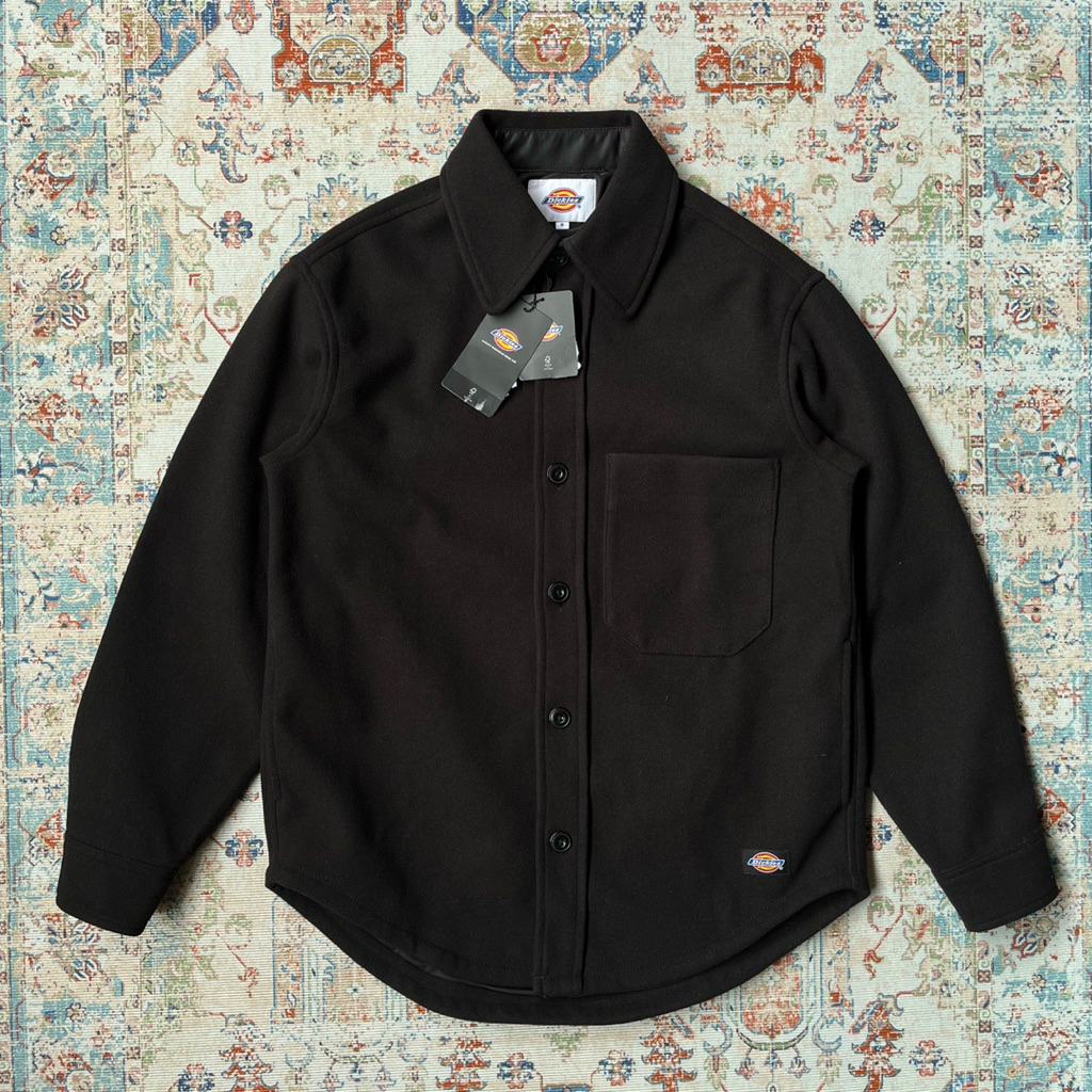 Dickies L/S Lined Workshirt Wool Black