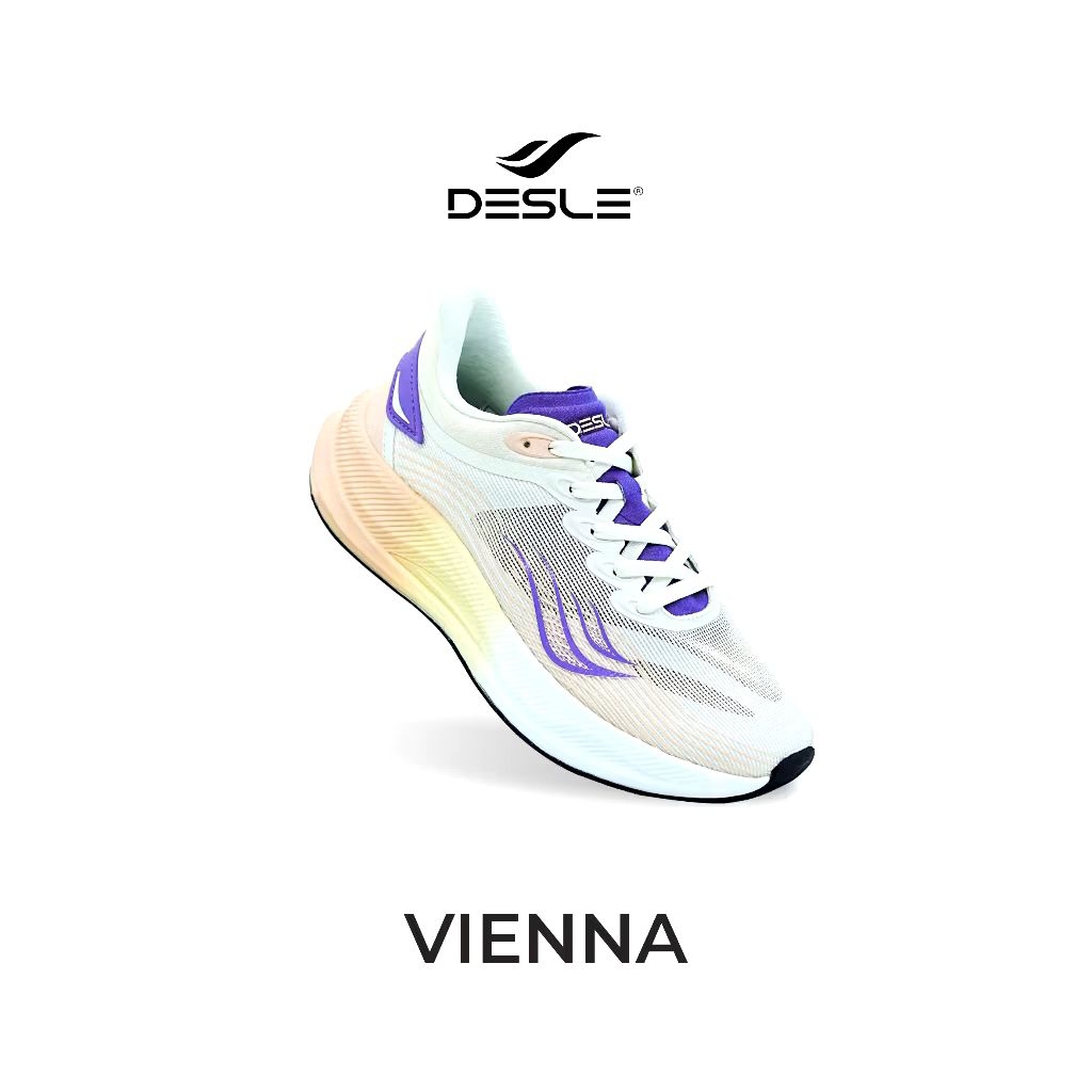 SEPATU DESLE SHOES SNEAKERS "VIENNA" RUNNING WOMEN Cewek Dewasa Sport