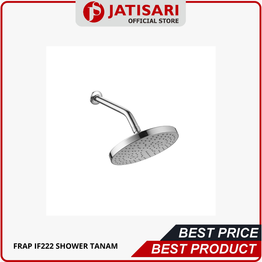 shower tanam bulat / frap if222 shower tanam / shower tanam stainless / shower mandi tanam