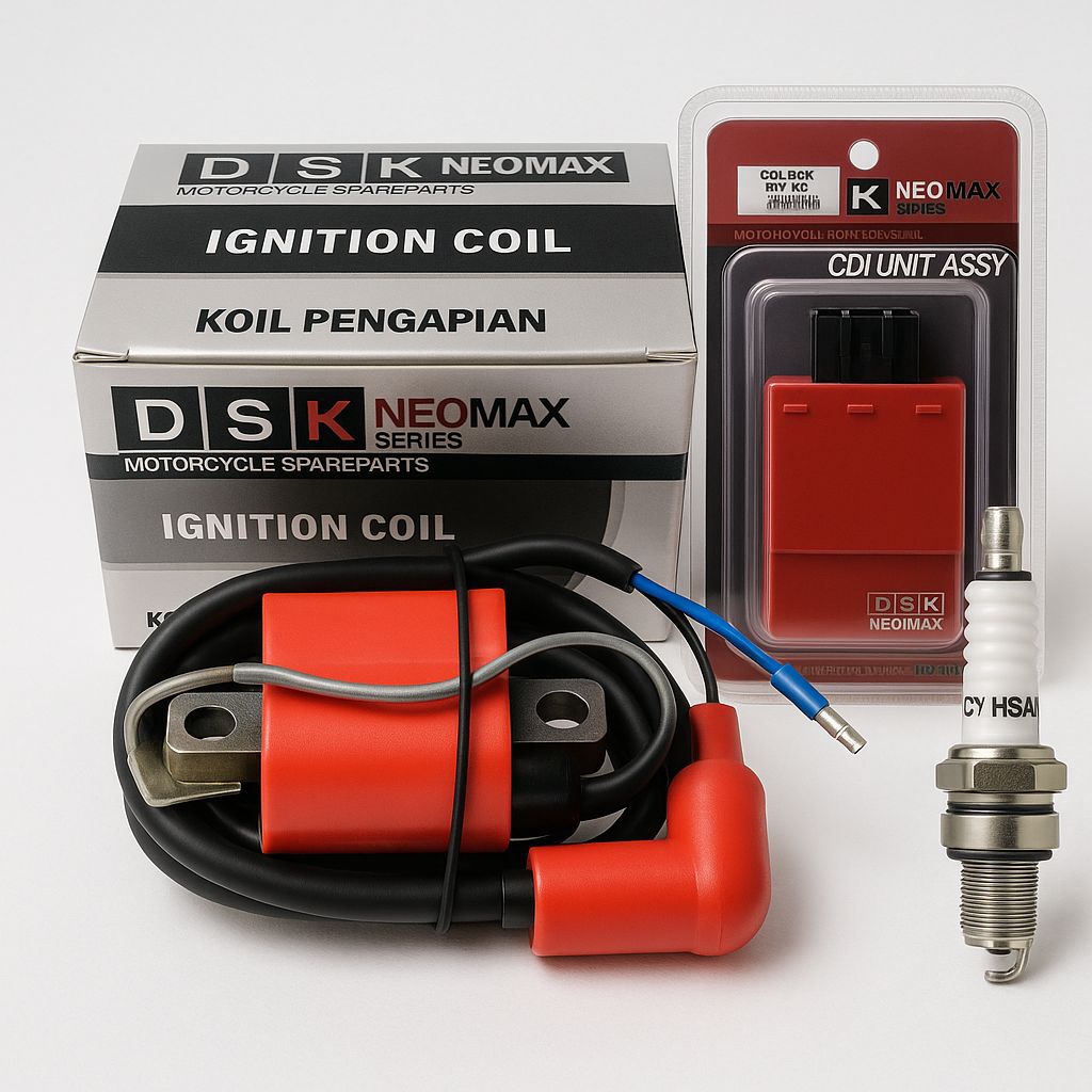 paket Upgrade CDI + Koil Racing DSK + Busi Racing untuk motor Yamaha Jupiter Z, Mio, Mio Lama, dan N