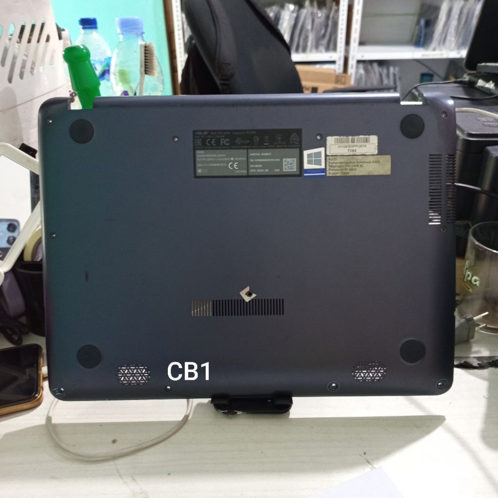 [ ABU TUA ] Casing Bawah Asus A407m A407 x407m x407 p1401m  Normal Tested Seken Original [ bottomcas