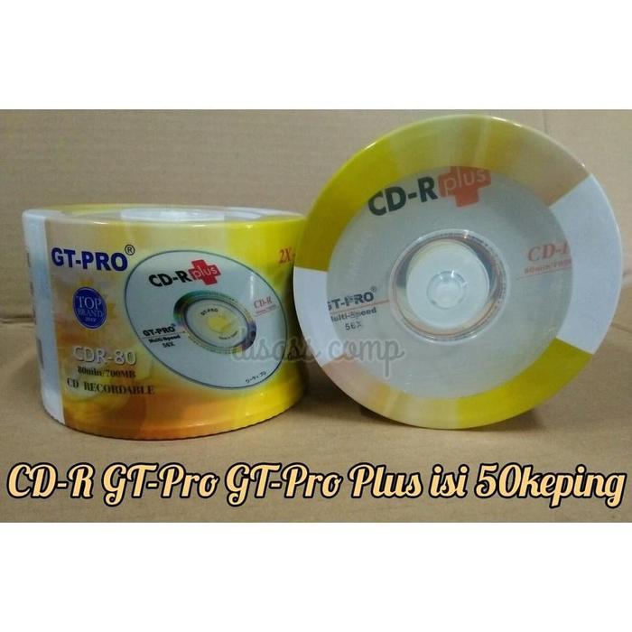 CD-R GT Pro Plus CD Blank CDR Satuan