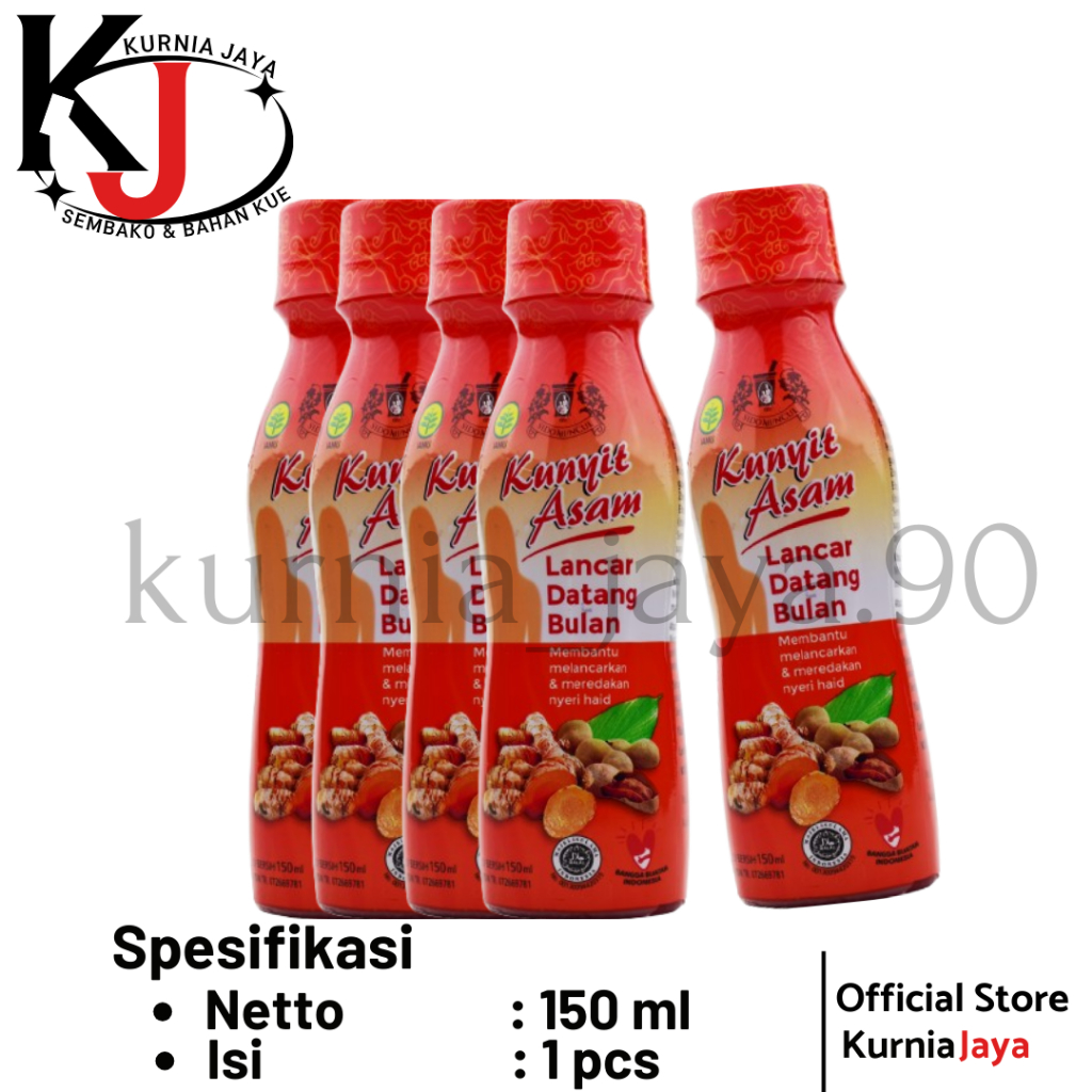 [ SIDOMUNCUL ] Kunyit Asam 150ml