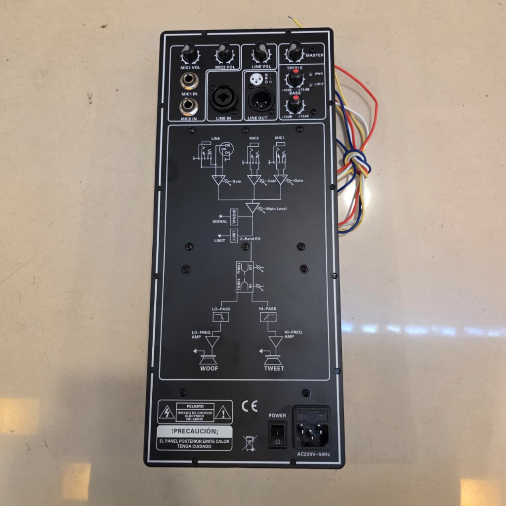 Kit Power Speaker JB EON Aktif Monitor 1000 Watt 38x16 cm
