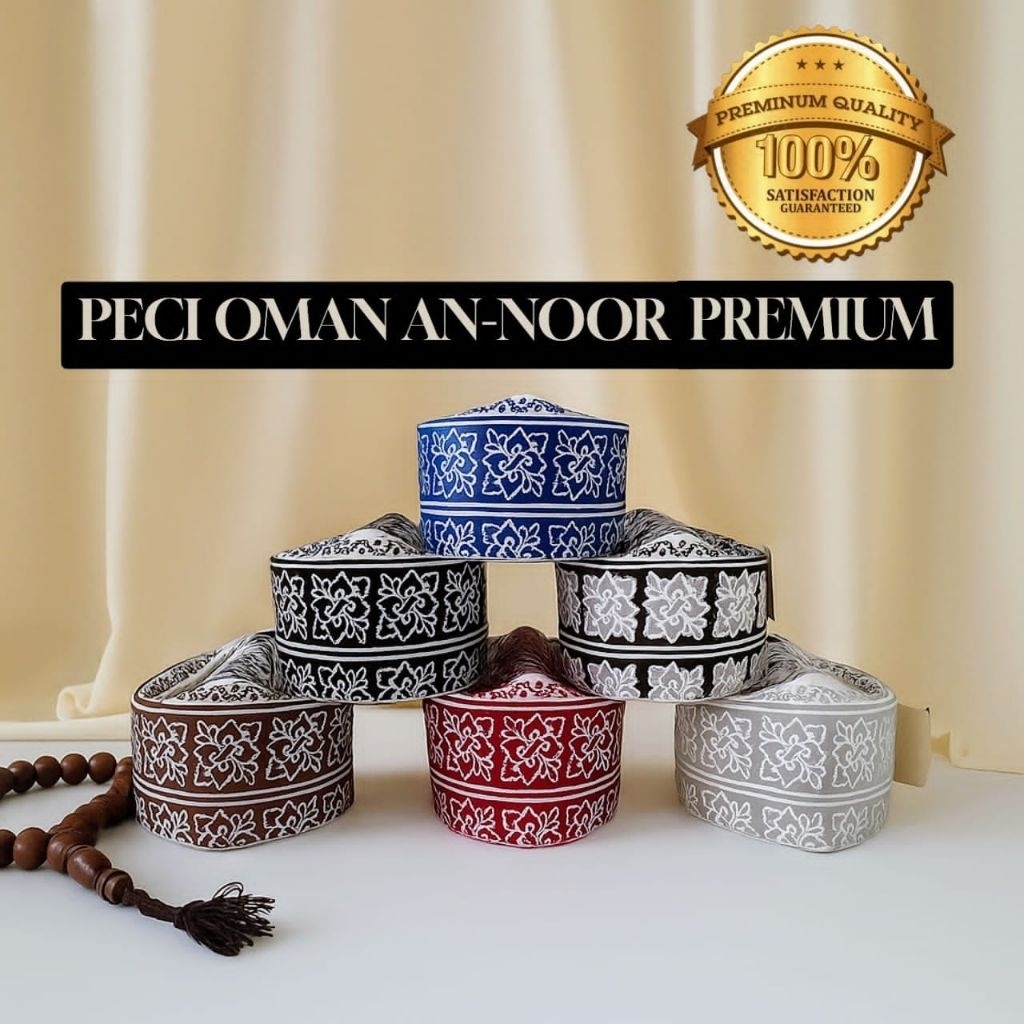 Peci Oman An Noor Annur Temboro Premium