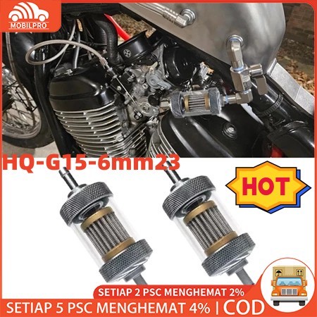Filter Filter Bensin Saringan Bensin Kaca Cnc Filter Glass Transparan Saringan Filter Bensin Motor U