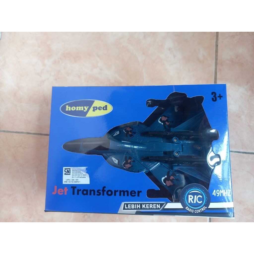 Jet tempur RC Robot Transformers