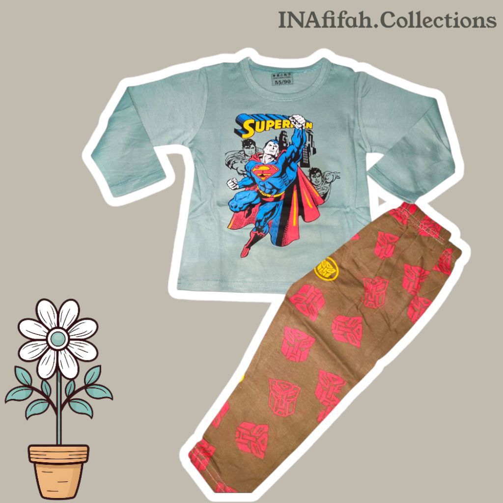 Piyama Anak PP Organik