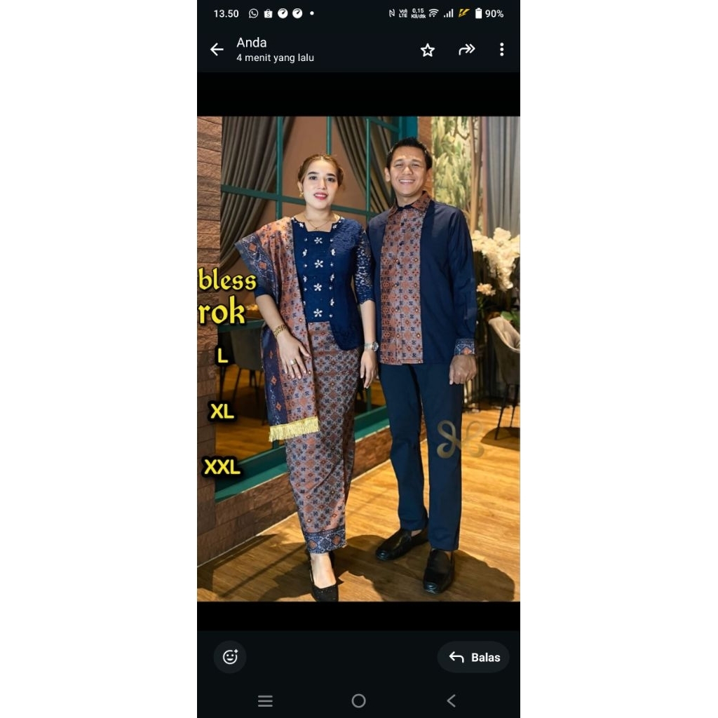 New set couple etnik