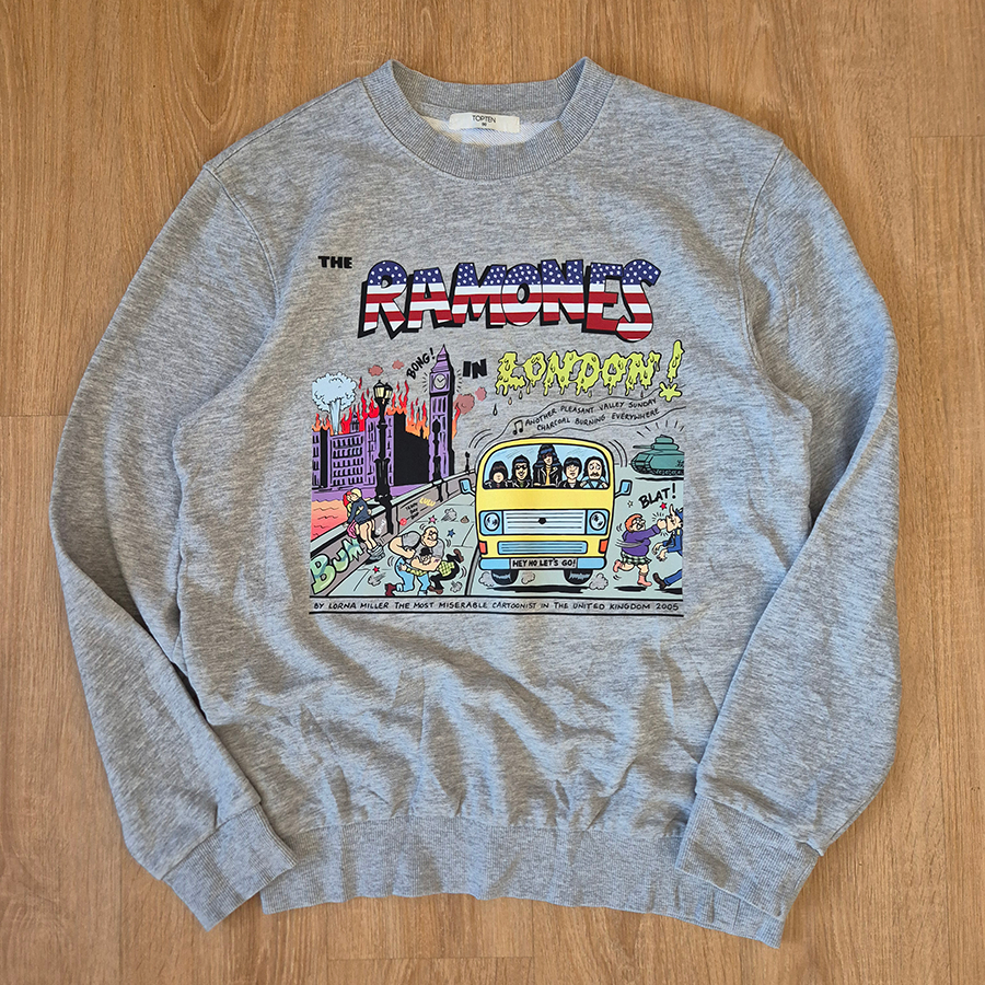 Crewneck Sweater Band RAMONES
