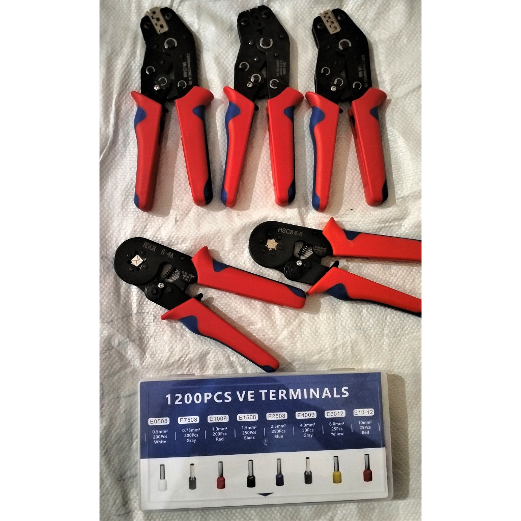 Tang Crimping Alat Tang Ferrule Tang Tukang Listrik Tang Dekrustasi Kabel Pengupas Kawat Multi Alat