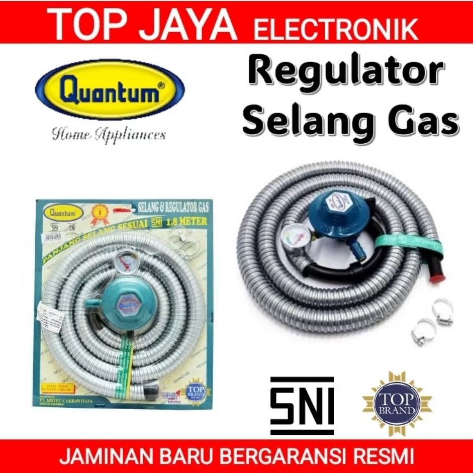 REGULATOR SELANG QUANTUM/SELANG GAS REGULATOR QUANTUM NEW SERIES