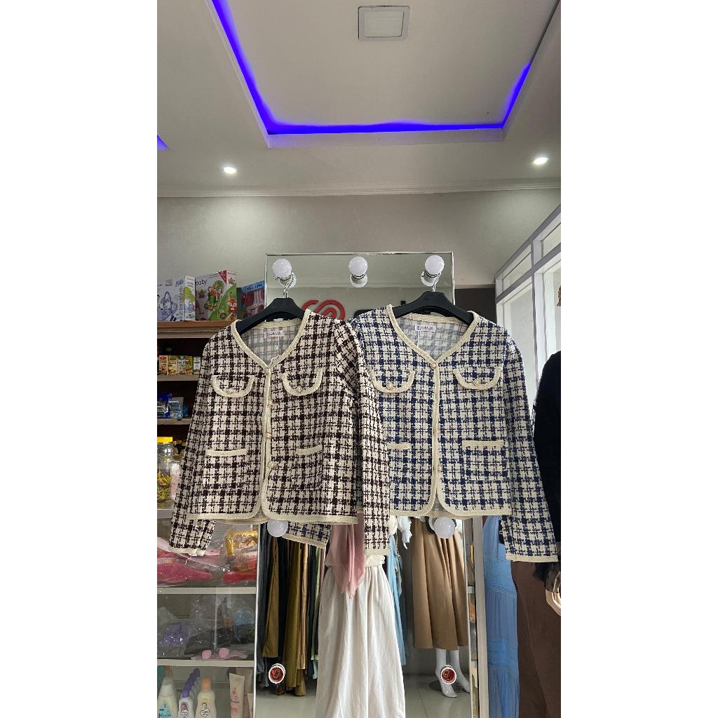 BLAZER TWEED/BLAZER TWEED  KOREANSTYLE/BLAZER TWEED KEKINIAN